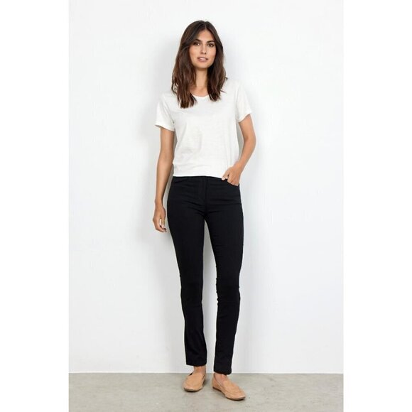 NWT SOYA CONCEPT Black Lilly 1-B Slim Fit Jegging - Picture 1 of 9